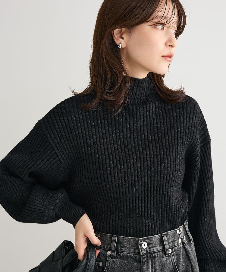 swing by ボトルネックラメニット/Green Parks（グリーン パークス）の