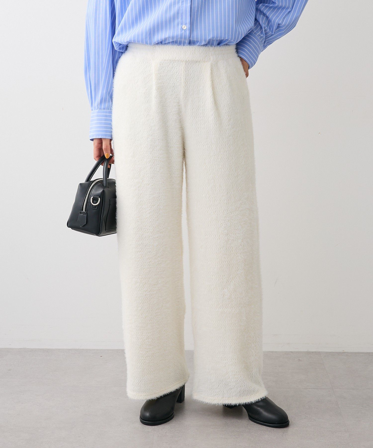 フェザーレースジャガードパンツ/Green Parks（グリーン パークス）の