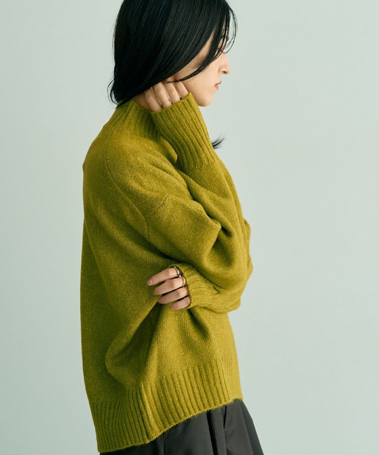 ボトルネックソフトニット/YECCA VECCA（イェッカ ヴェッカ）のニット