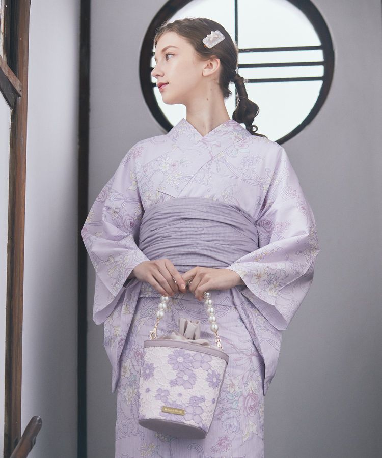 フラワーレース2Wayバケツ型バッグ/Maison de FLEUR（メゾン ド