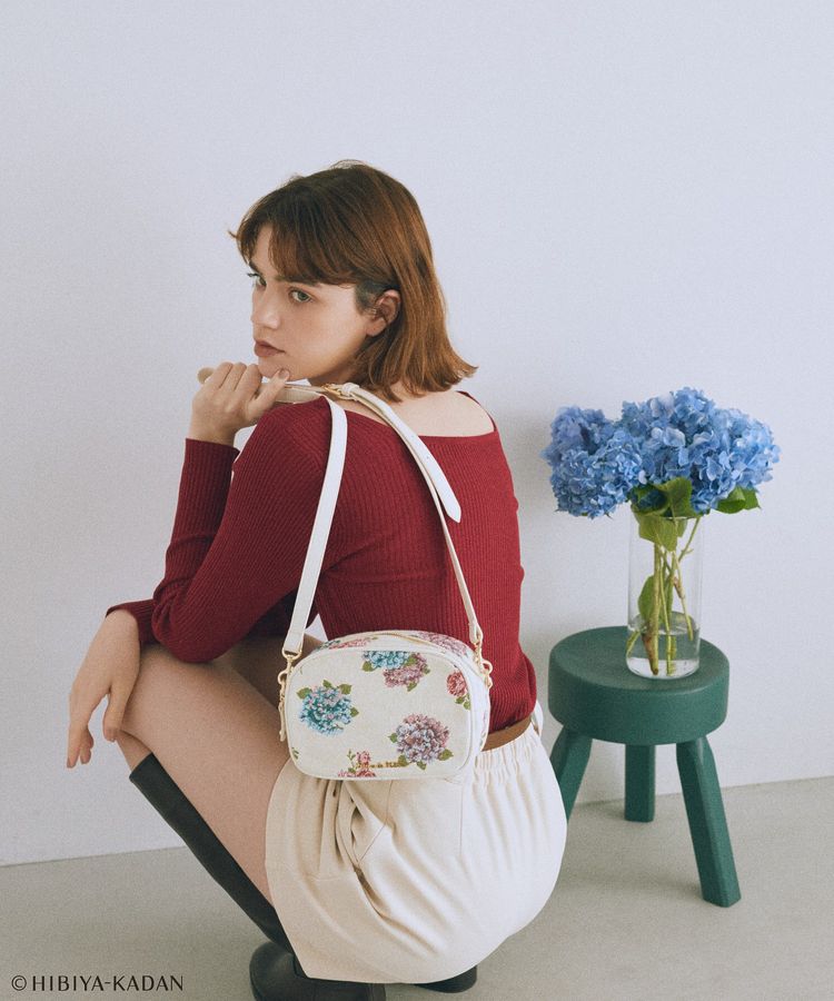 日比谷花壇コラボ ゴブランショルダー/Maison de FLEUR（メゾン ド