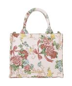 フラワーガーデン柄ゴブラン2Wayスクエアトート/Maison de FLEUR