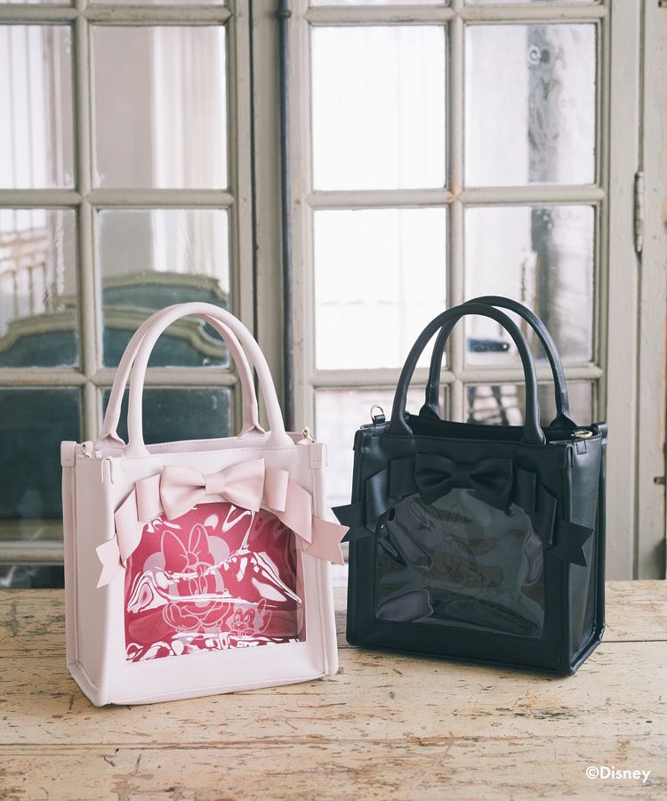 ミニー&フィガロ/ショルダー付きリボンバッグ/Areeam（アリーム）の