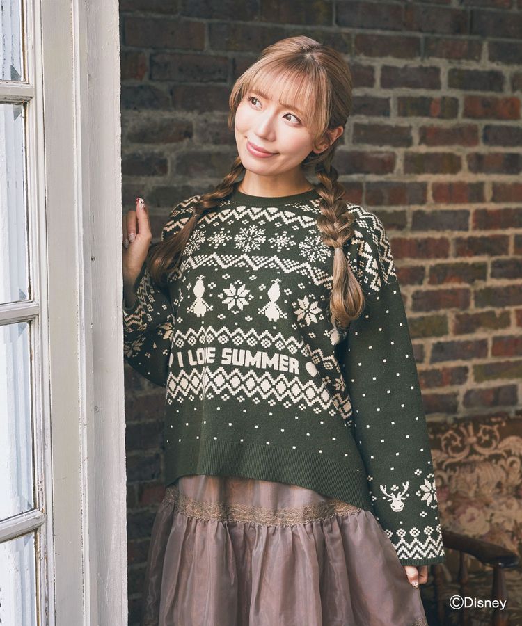 オラフ/ジャガードニットプルオーバー/Areeam（アリーム）のニット