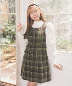 チェックジャンパースカート/Areeam（アリーム）のジャンパースカート