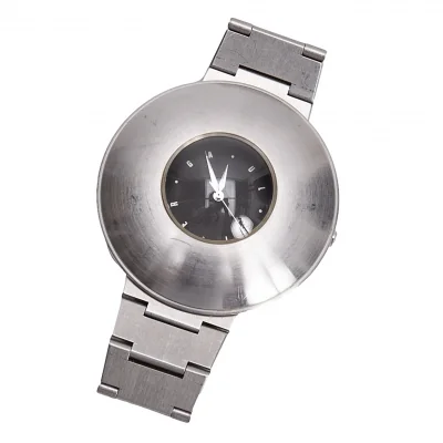 ジャンポールゴルチエJean Paul GAULTIER 円型腕時計 シルバー (K-135783)