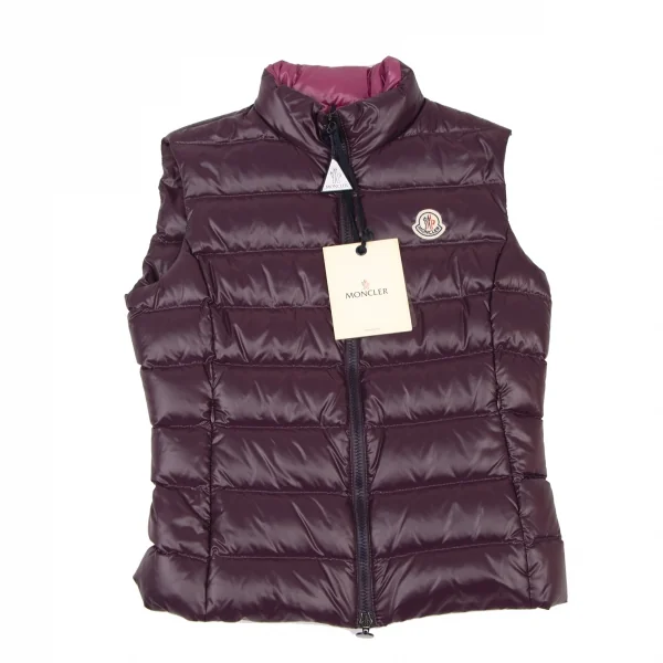 モンクレールMONCLER GHANY ナイロンダウンベスト 紫1 (K-136238)