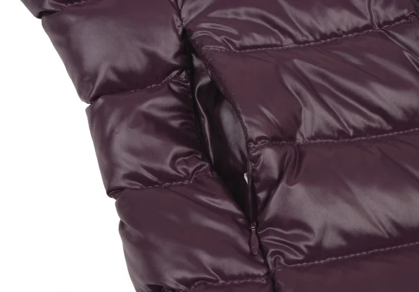 モンクレールMONCLER GHANY ナイロンダウンベスト 紫1 (K-136238)