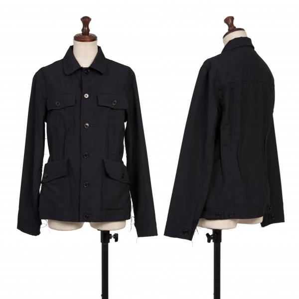 tricot COMME des GARCONS Wool Pin Tuck Jacket Size M(K-136566) | eBay