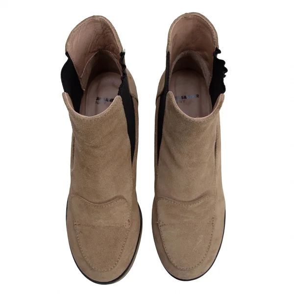 ジルサンダーネイビーJIL SANDER NAVY プラットフォームスウェード