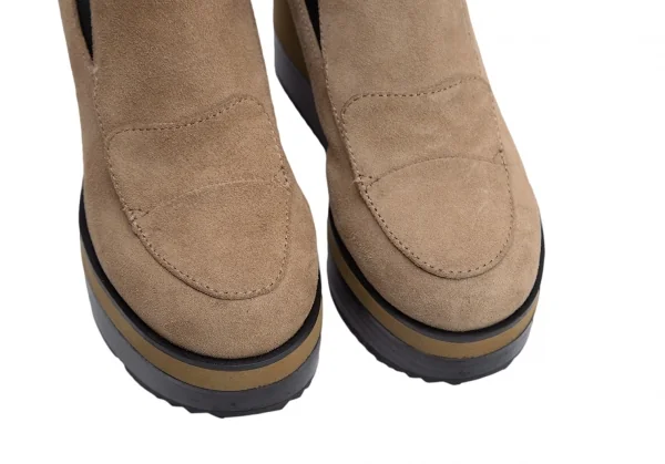 ジルサンダーネイビーJIL SANDER NAVY プラットフォームスウェード