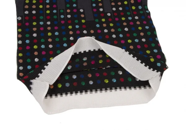 イッセイミヤケ ミーISSEY MIYAKE me カラフルドットストレッチ