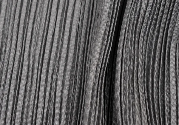 プリーツプリーズPLEATS PLEASE プリーツひし形スカーフ グレー (K-137068)