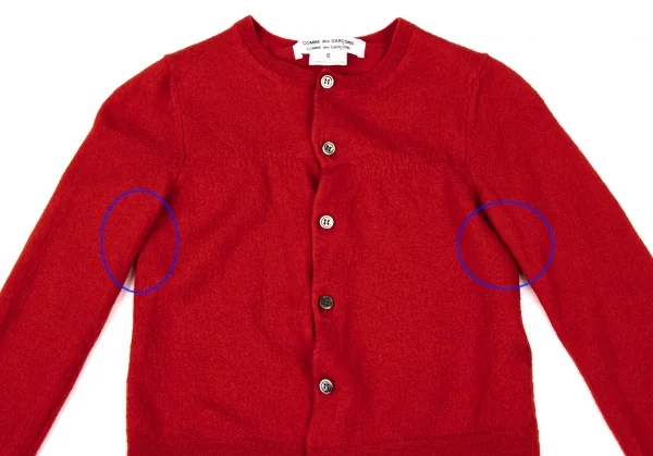 コムコム コムデギャルソンCOMME des GARCONS ウールニットショート