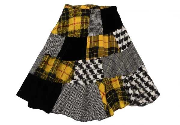 コムコム コムデギャルソンCOMME des GARCONS 異素材パッチワーク