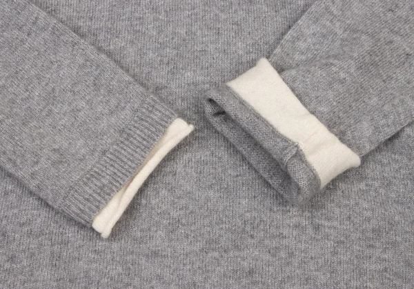 バーバリーブルーレーベルBURBERRY BLUE LABEL カシミヤ混紡ウール