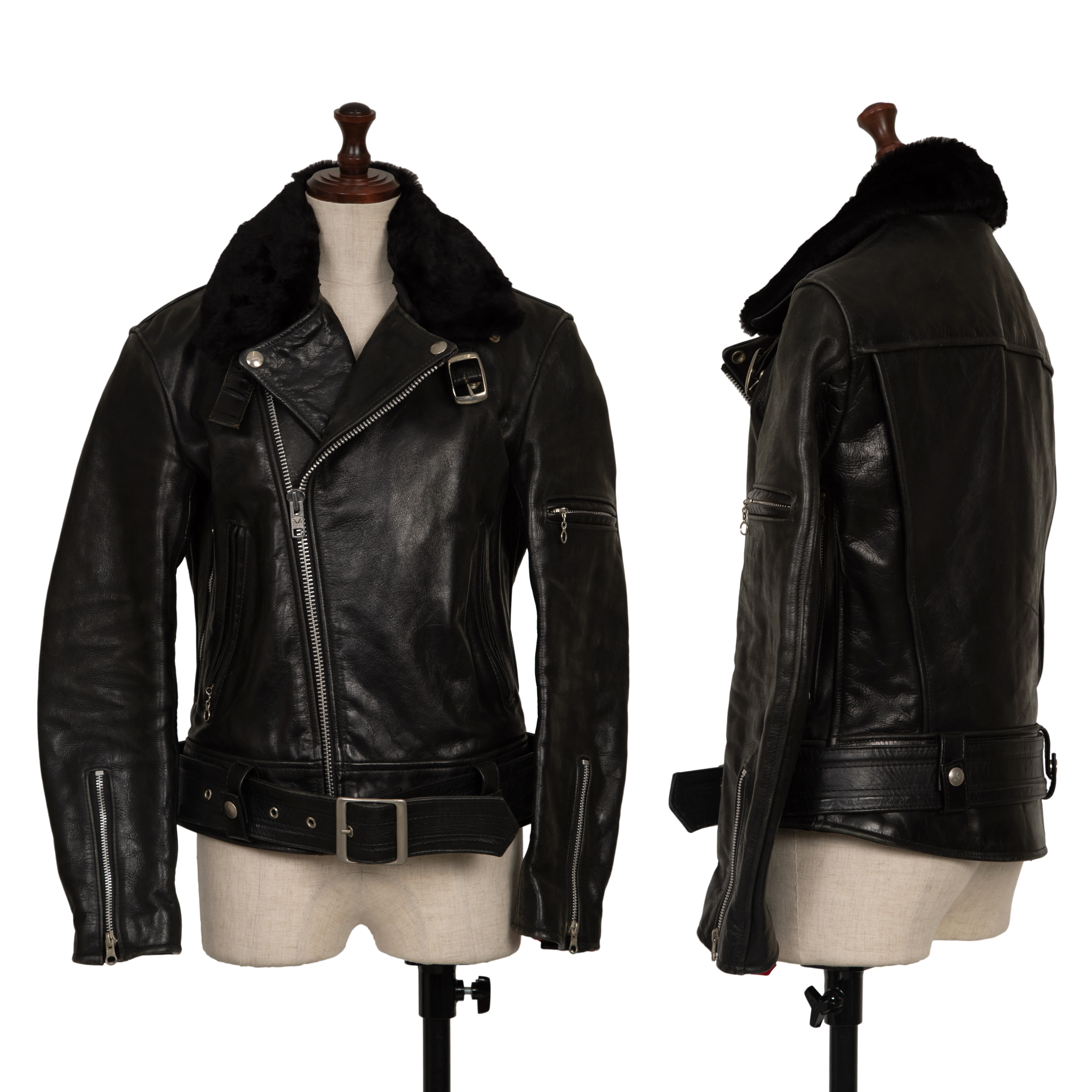 JUNYA WATANABE COMME des GARCONS Leather Motorcycle Black S (K-137441)