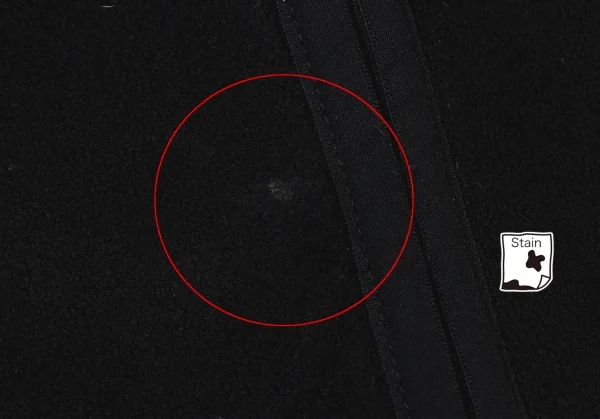 イッセイミヤケ メンISSEY MIYAKE MEN フリースジップアップベスト 黒L