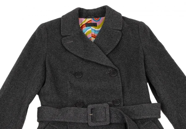 ポールスミス ブラックPaul Smith BLACK 裏マルチストライプウール