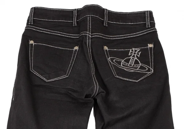 ヴィヴィアンウエストウッドVivienne Westwood オーブ刺繍ラメステッチ