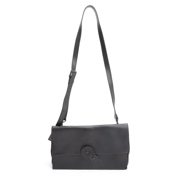 ヨウジヤマモトディスコード Yohji yamamoto discord カウレザー紐綴じ