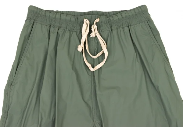 リックオウエンスRick Owens DIRT ドローストリングクロップドサルエル