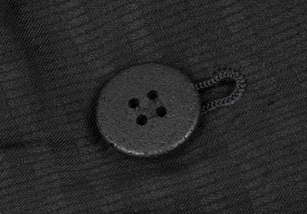 ISSEY MIYAKE 3D Steam Stretch Pleats Switching Jacket Black 2 (K