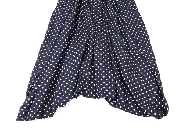 コムデギャルソンCOMME des GARCONS ドットドレープサルエルパンツ