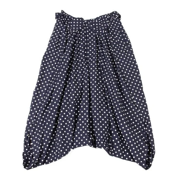 コムデギャルソンCOMME des GARCONS ドットドレープサルエルパンツ