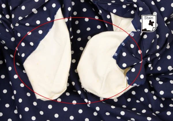 コムデギャルソンCOMME des GARCONS ドットドレープサルエルパンツ