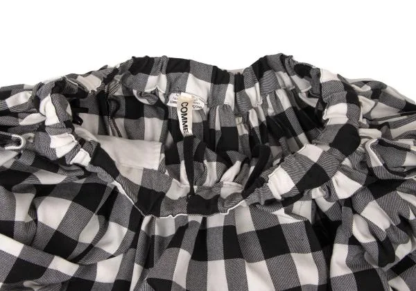 コムデギャルソンCOMME des GARCONS リボンデザインギンガムチェック