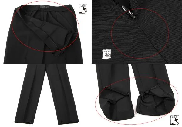 プラダPRADA ポリストレッチセットアップ 黒38 (K-140545)