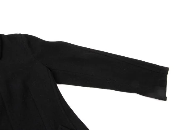 コムデギャルソンCOMME des GARCONS 裾リボンデザイン製品洗いウール