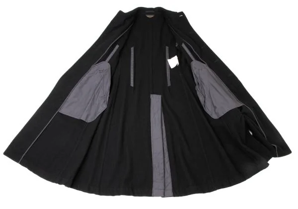 コムデギャルソンCOMME des GARCONS 裾リボンデザイン製品洗いウール