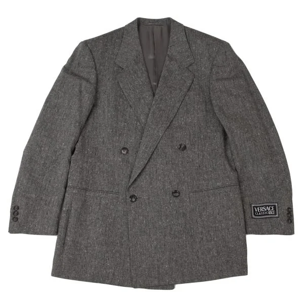 ヴェルサーチクラシックVERSACE CLASSIC V2 ウールダブルジャケット