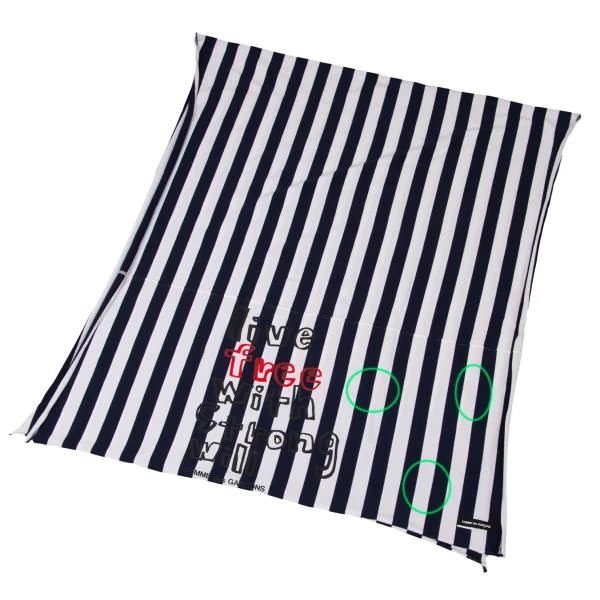 コムデギャルソンCOMME des GARCONS ロゴプリント天竺コットン