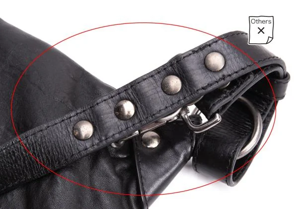 ジャンポールゴルチエJean Paul GAULTIER リングハーネスレザー