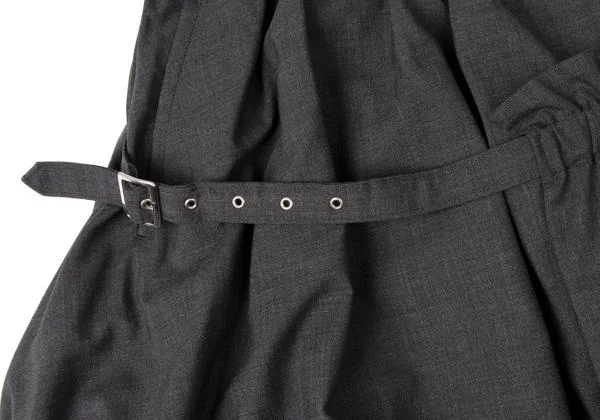 ノアール ケイ ニノミヤnoir kei ninomiya ウールダブルベルトラップ