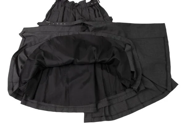 ノアール ケイ ニノミヤnoir kei ninomiya ウールダブルベルトラップ