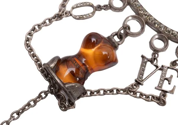 ジャンポールゴルチエJean Paul GAULTIER トルソー&LOVEネックレス