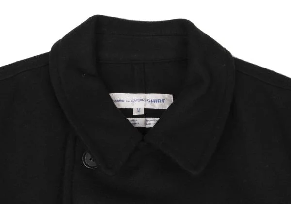 コムデギャルソンシャツCOMME des GARCONS SHIRT ウール混紡裾切替