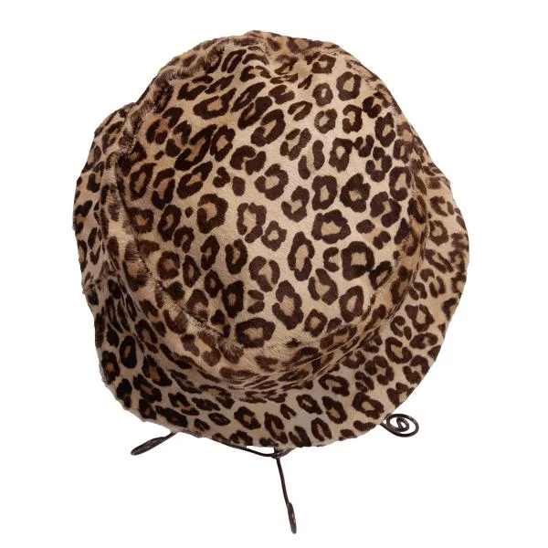 ドルチェ&ガッバーナDOLCE&GABBANA ハラコレオパード柄バケットハット