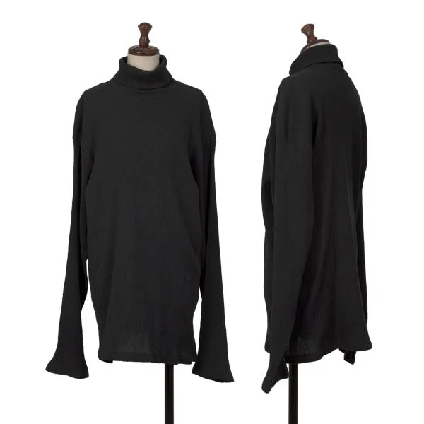 イッセイミヤケメンISSEY MIYAKE MEN プリーツタートルネック