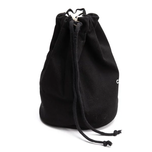 シャネルCHANEL ラ コレクション 巾着ポーチ 黒 (K-148882)