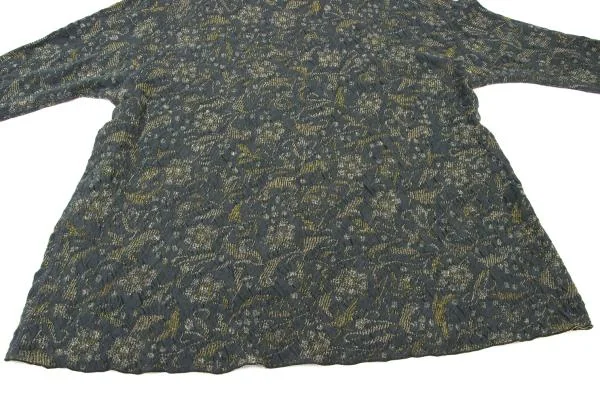 ヨーガンレールJURGEN LEHL コットンリバーシブルフラワージャガード