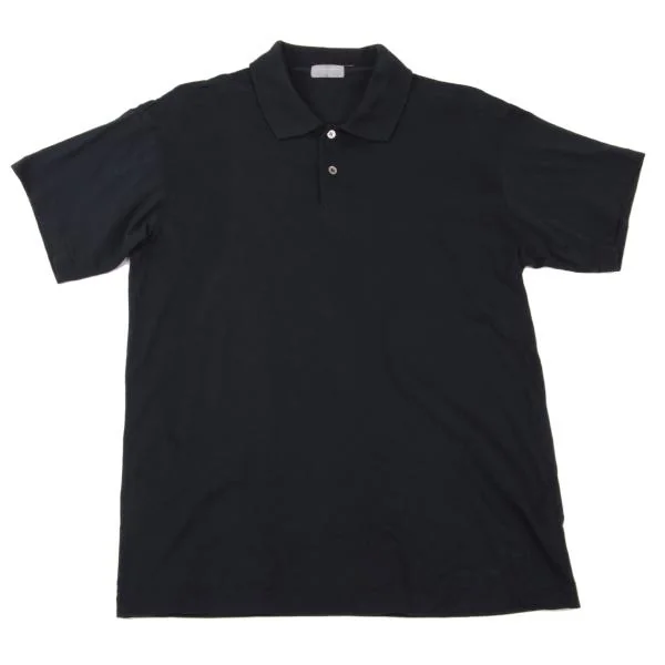 コムデギャルソン オムCOMME des GARCONS HOMME コットンポロシャツ 紺