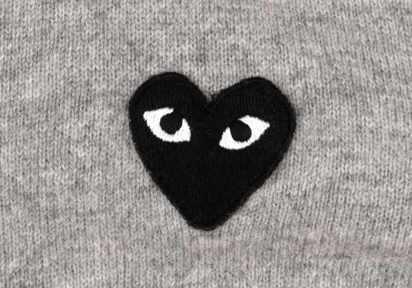 プレイ コムデギャルソンPLAY COMME des GARCONS ハートワッペンウール