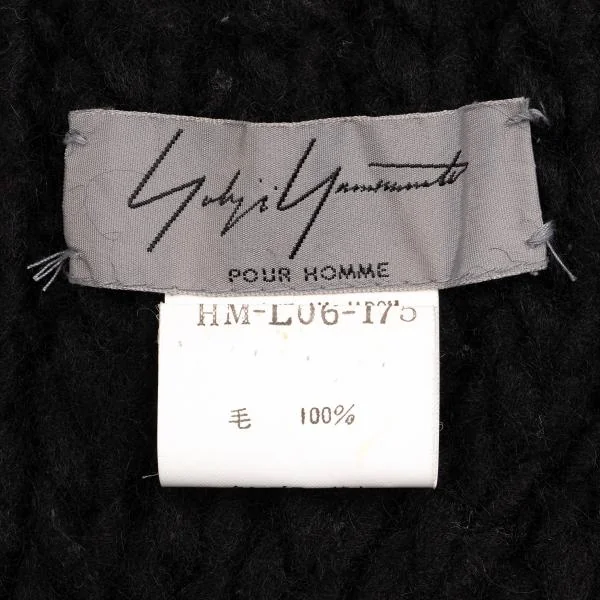 ヨウジヤマモト プールオムYohji Yamamoto POUR HOMME ウール