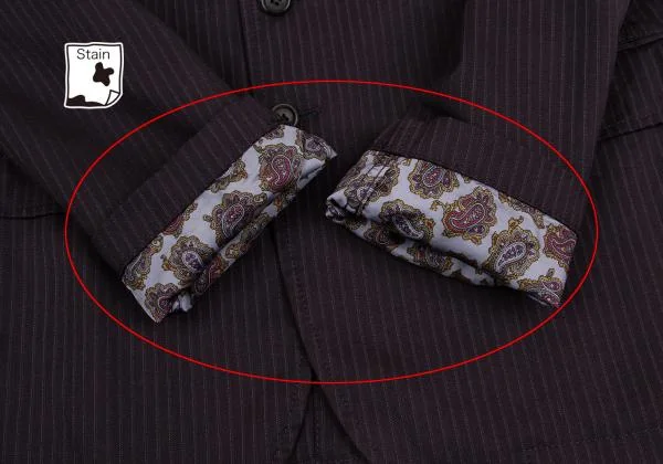 コムデギャルソン オムCOMME des GARCONS HOMME ペイズリーライニング