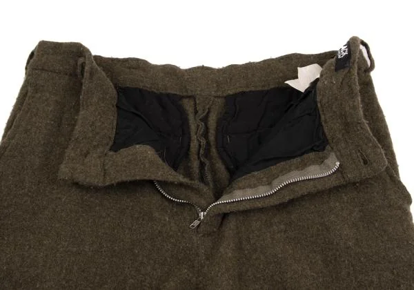 ブラックコムデギャルソンBLACK COMME des GARCONS ウール縮絨